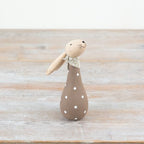 Polkadot Bunny Rabbits - Pair