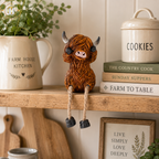 Highland Cow Shelf Sitters