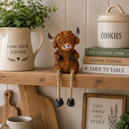 Highland Cow Shelf Sitters