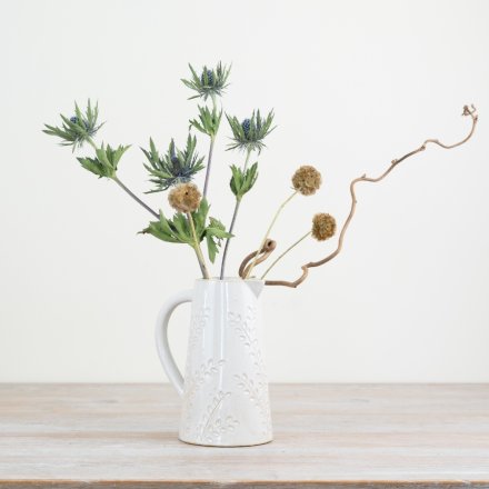 Patterned Porcelain Jugs