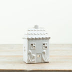 White Spring House Tea Light Holder