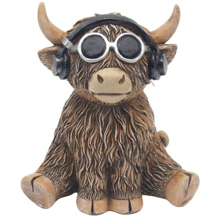 DJ Dave Highland Cow