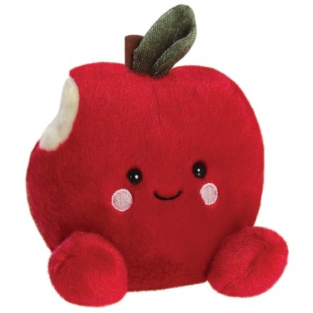Palm Pal Soft Plush Toy - Crisp Red Apple