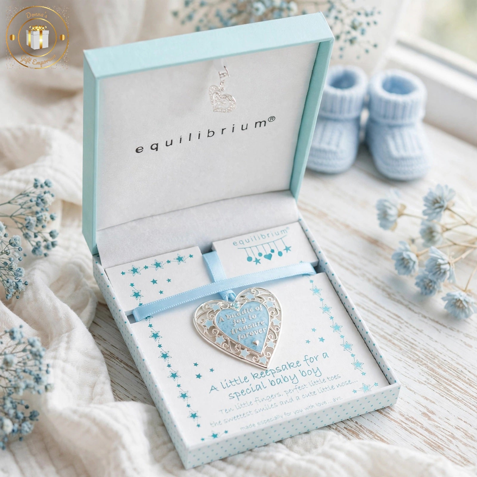 Special Baby Boy Keepsake Heart