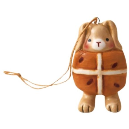 Standing Hot Cross Bunny Rabbit