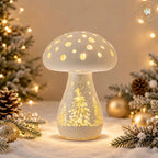 Magical Christmas LED Mushroom Small Gold