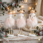 Set of 3 Christmas Fairy Princess Decorations