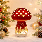 Magical Christmas LED Mushroom Large Red