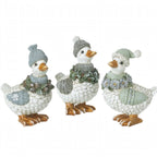 Winter Duck Decoration - Knitted Hat & Scarf Christmas Duck Ornament | Sold Individually