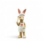 Baker Chef Bunny Rabbit With Heart Apron