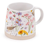 Jan Pashley Wings & Wildflowers Tapered Stoneware Mug