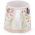 Jan Pashley Wings & Wildflowers Tapered Stoneware Mug