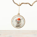 Santa Mouse 3D Christmas Tree Decoration