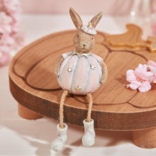 Load image into Gallery viewer, Pink Pumpkin Rabbit - Shelf Sitter
