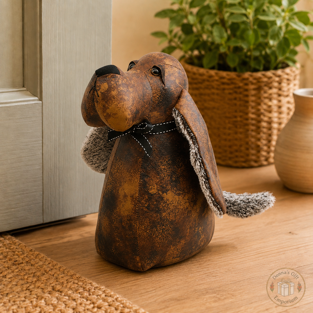 Long Floppy Eared Dog Doorstop