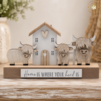 Highland Cow - Home Is Where - Large