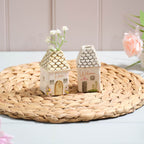 Cottage Garden Stoneware Shaped Vase - HOME / WELCOME
