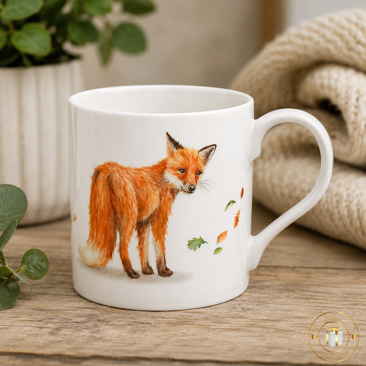 Clemency Bunn Wildlife Mug Fox