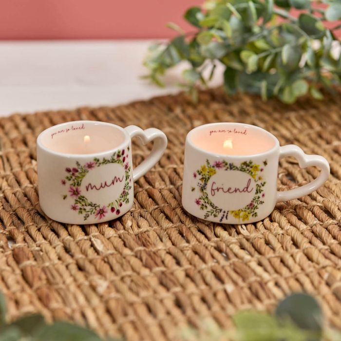 Mum & Friend Tea Light Holder