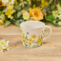 Spring Stoneware Daffodil & Daisy Mug