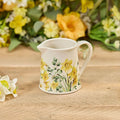 Spring Stoneware Daffodil & Daisy Milk Jug
