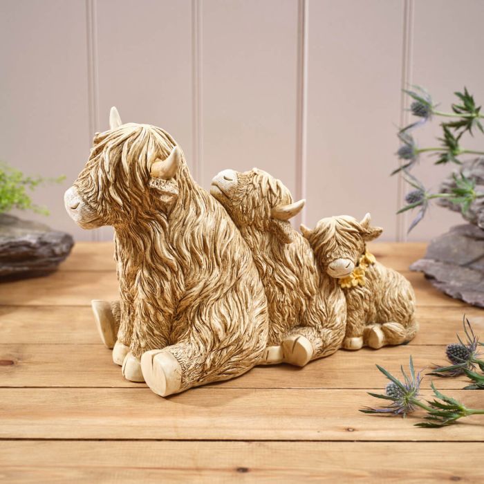Highland Cow Family