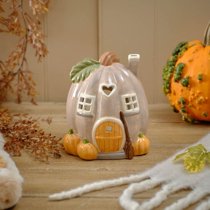 Autumn Pumpkin T-Light Holder PRE-ORDER