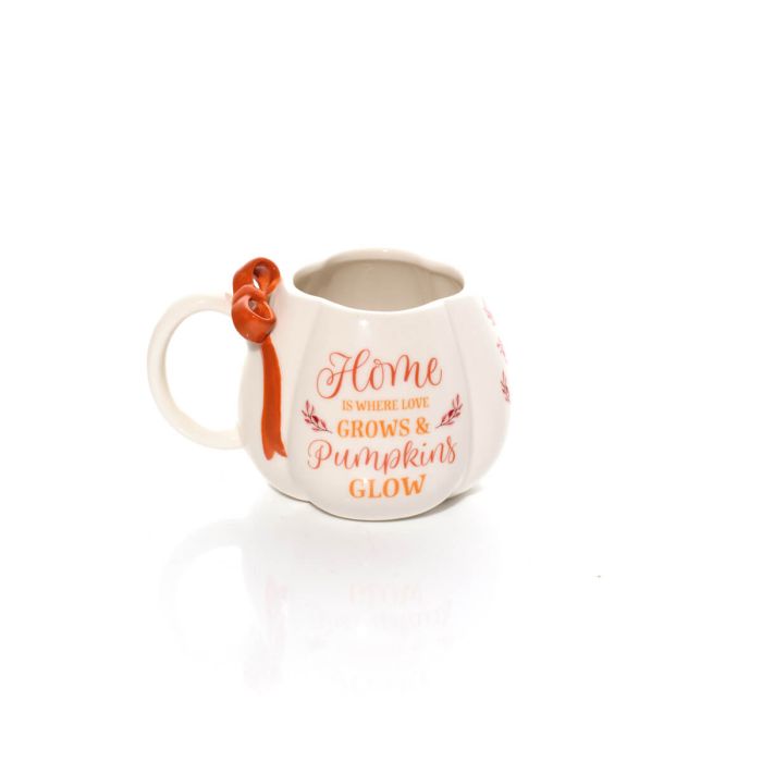Autumn Pumpkin & Bow Mug *** PRE-ORDER ***