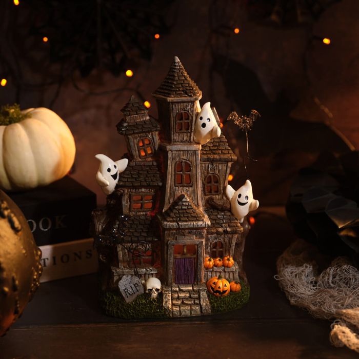 Spooky Halloween LED Haunted House With Lights*** PRE-ORDER ***