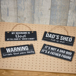 Dad Slate Signs - Father's Day
