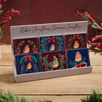 2nds Festive Robin Coasters - Set of 6
