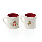 Christmas Robin Ceramic Mugs