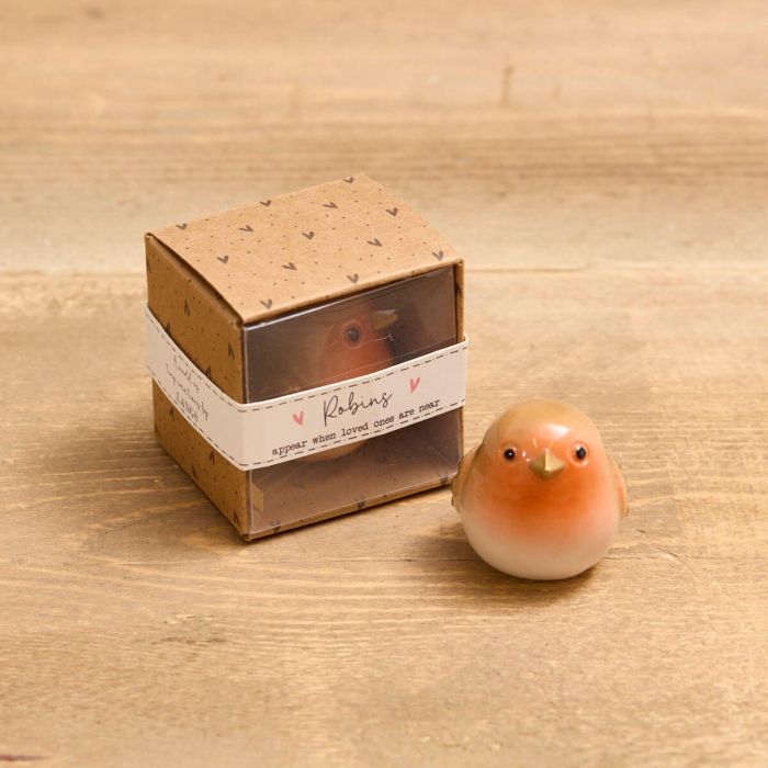 Robins Appear When Loved Ones Are Near Keepsake Ornament In Gift Box