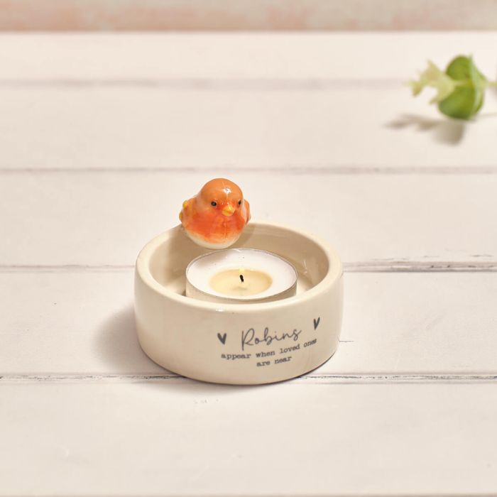 Robin Tea Light Holder