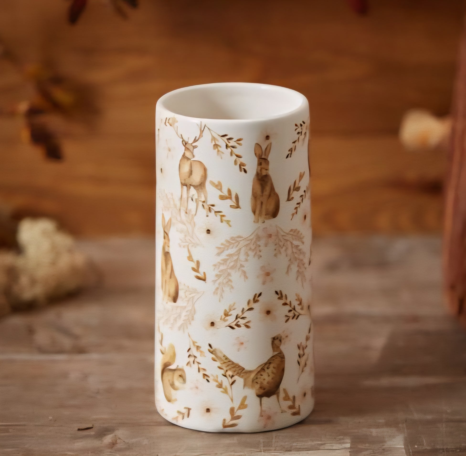 Woodland Animals Vase