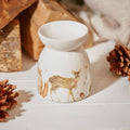 Christmas Woodland Scene Wax Warmer Oil Burner