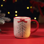 Christmas Tree & Bow Ceramic Jug & Mug ***PRE-ORDER***