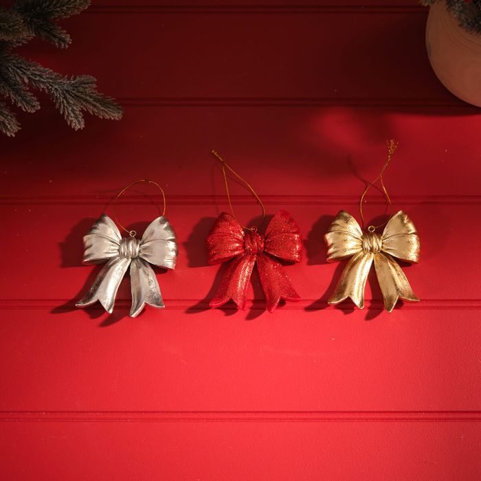 Christmas Bow Tree Decorations ***PRE-ORDER***