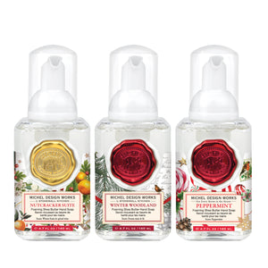 Mini Foaming Hand Soap Set ~ Christmas Nutcracker ~ by Michel Design Works