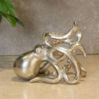 Silver Octopus Wine Bottle Stand