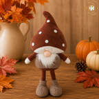 Autumn Woodland Mushroom Gonk - Stood