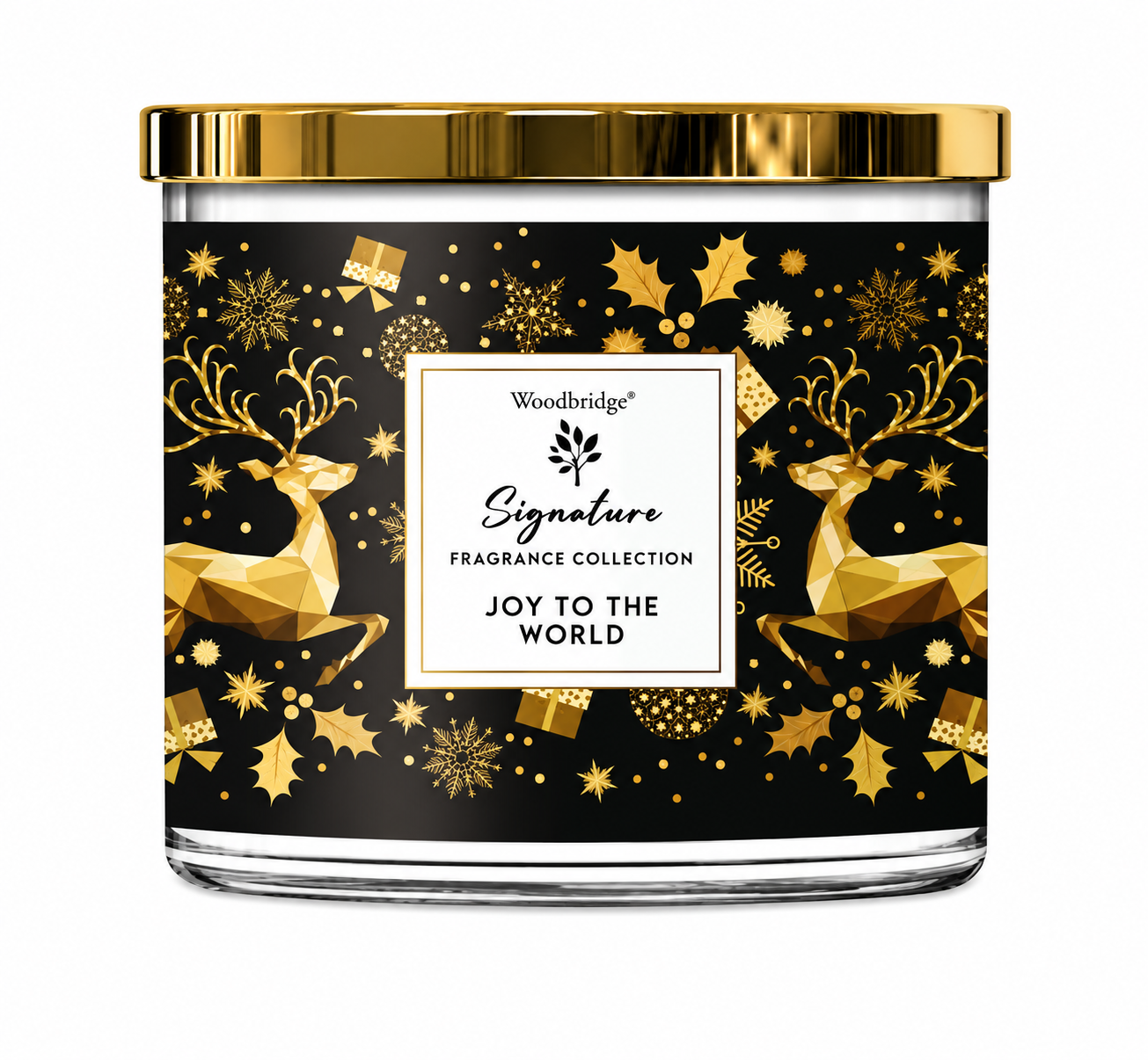 Joy To The World Tumbler Jar Candle - 3 Wick