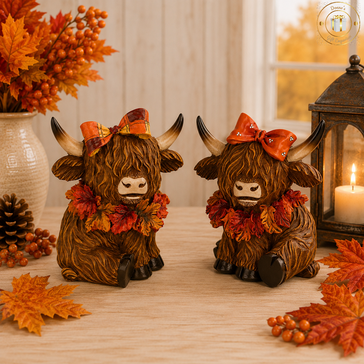 Autumn Highland Cows 🍂