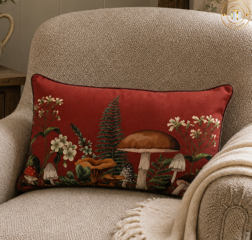 Woodland Toadstool Cushion