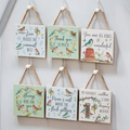 Garden Birds Signs - Thank You So Much / Mum's Nest / Always Here For You