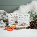 Autumn Easels Signs - Family Walks / Falling Leaves