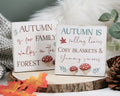 Autumn Easels Signs - Family Walks / Falling Leaves