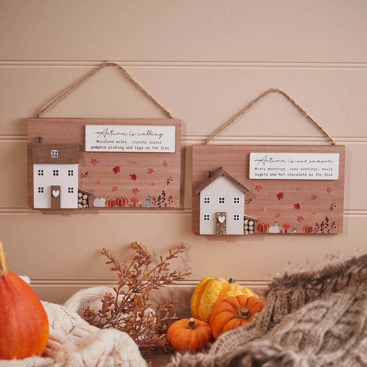 Autumn Is Calling Signs With House