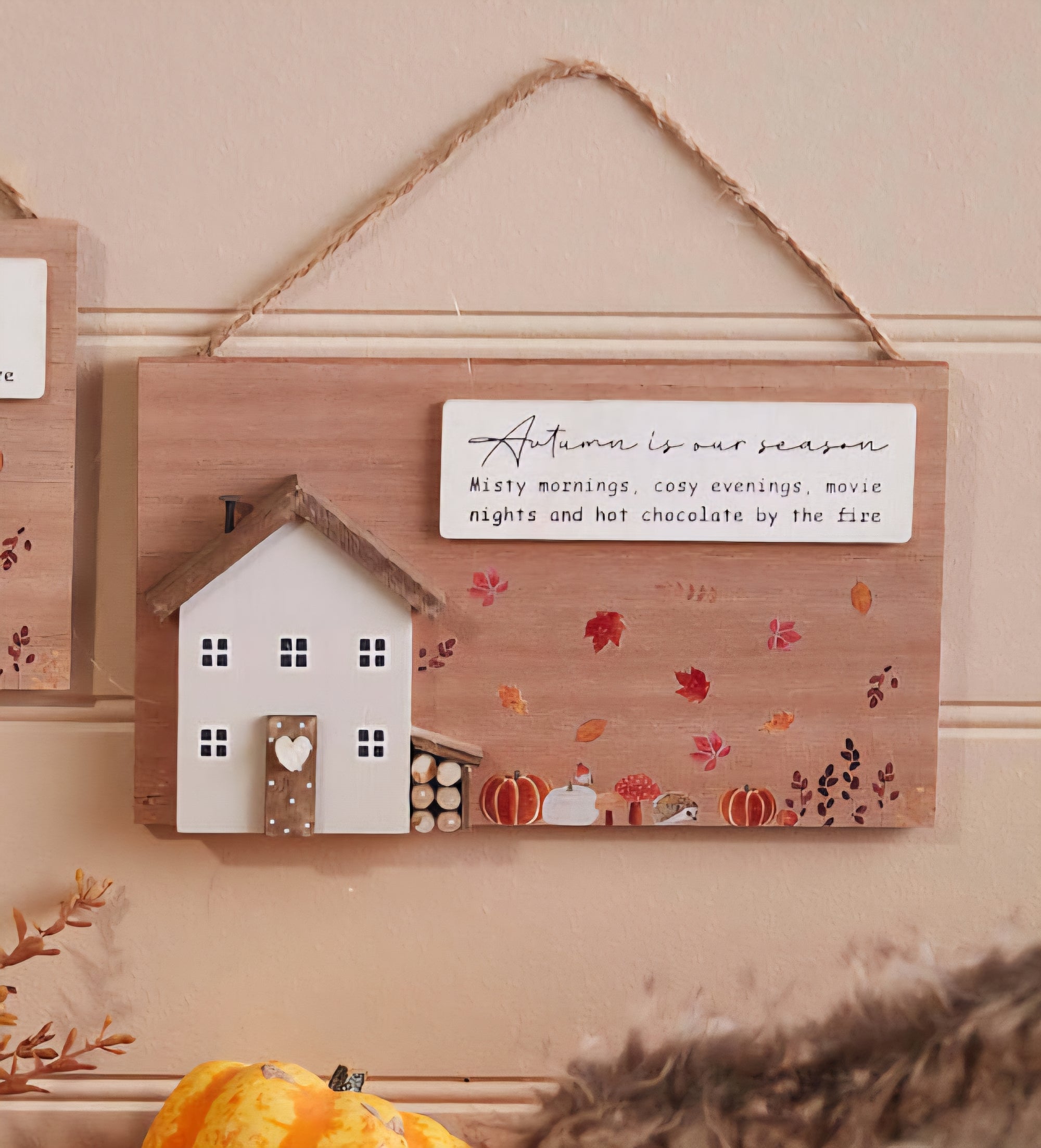 Autumn Is Calling Signs With House