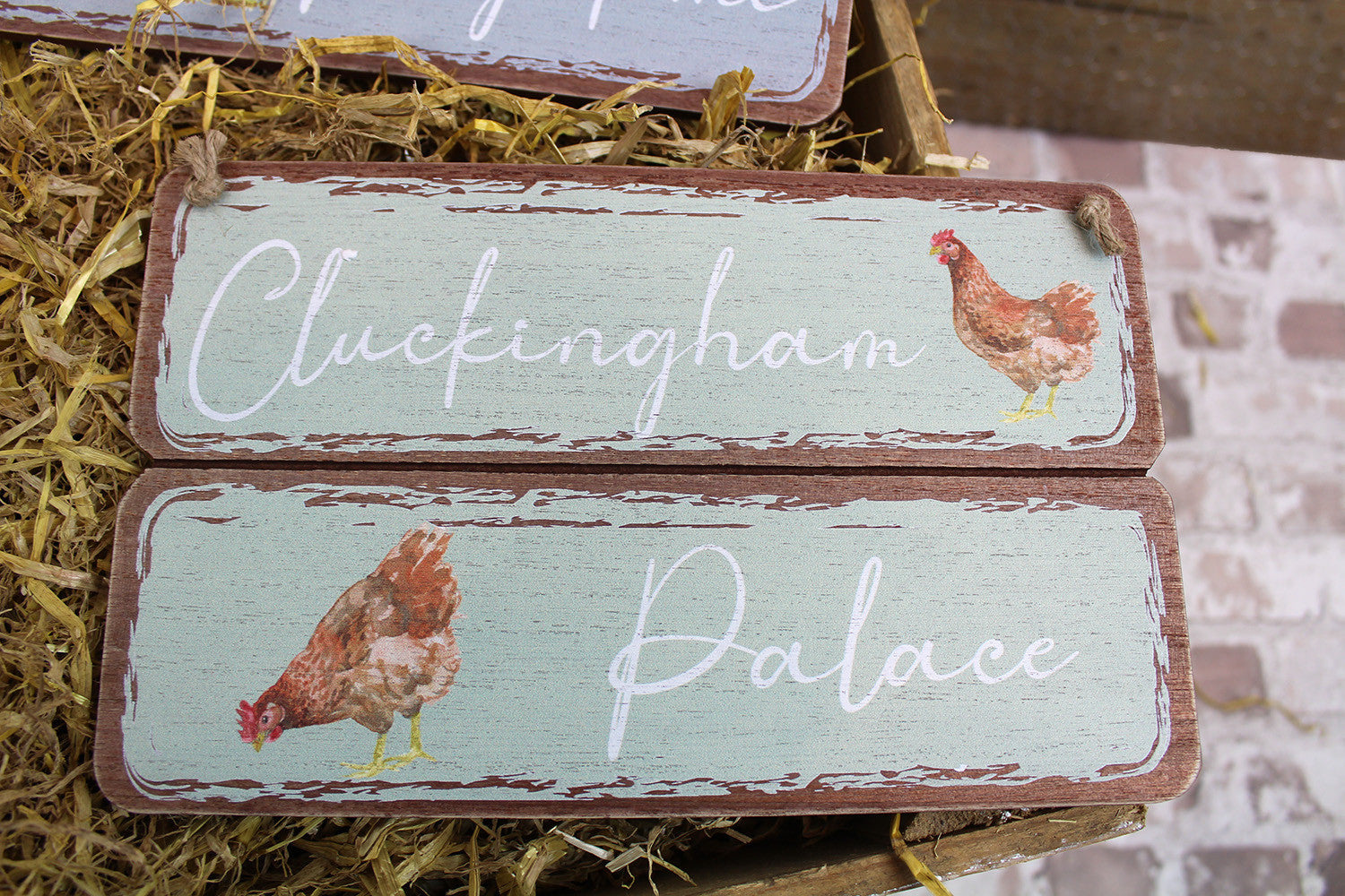 Farm Animal Signs - Cow, Pig, Chicken & Duck